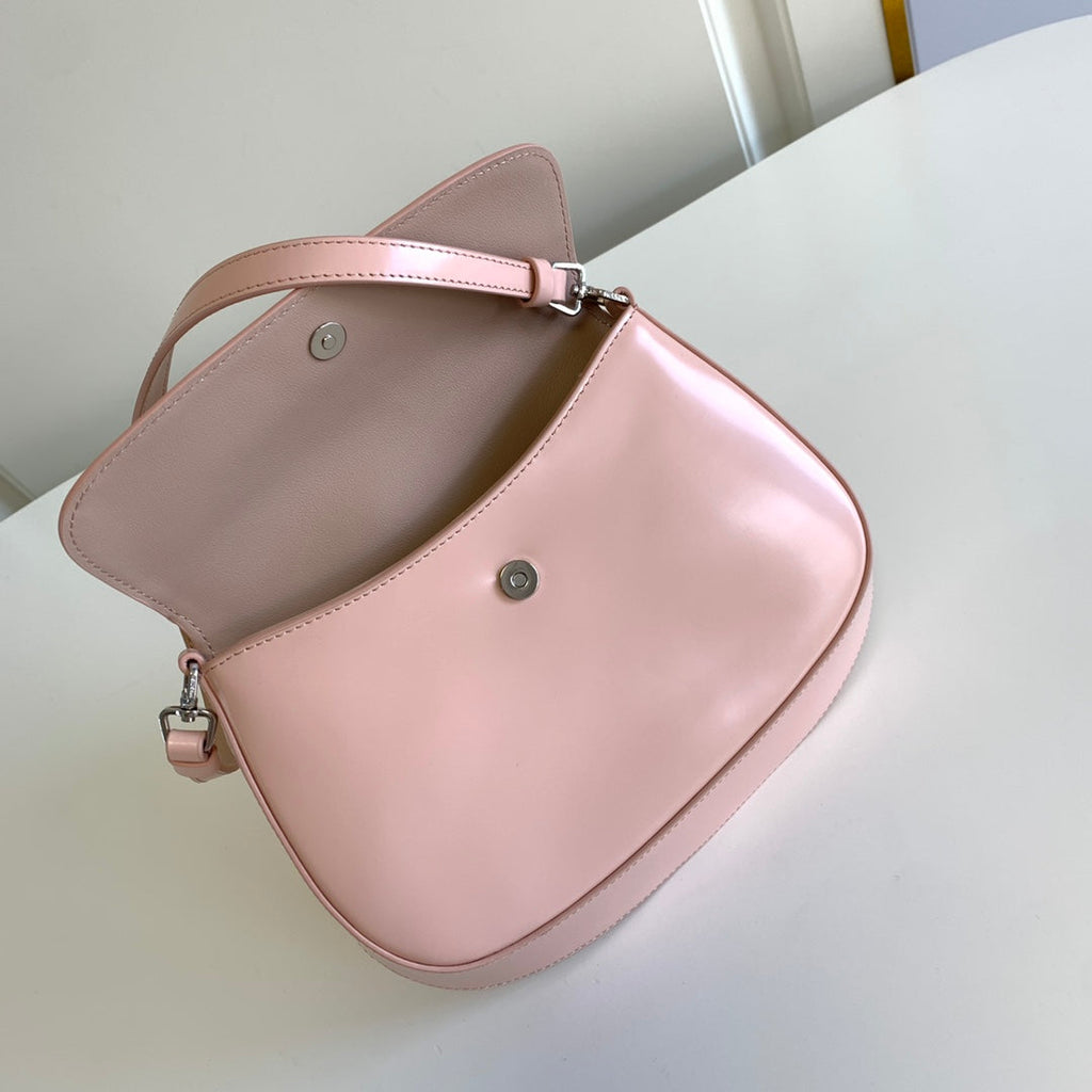 Prada Milano Flap Bag Brushed Leather 23cm - Griserik