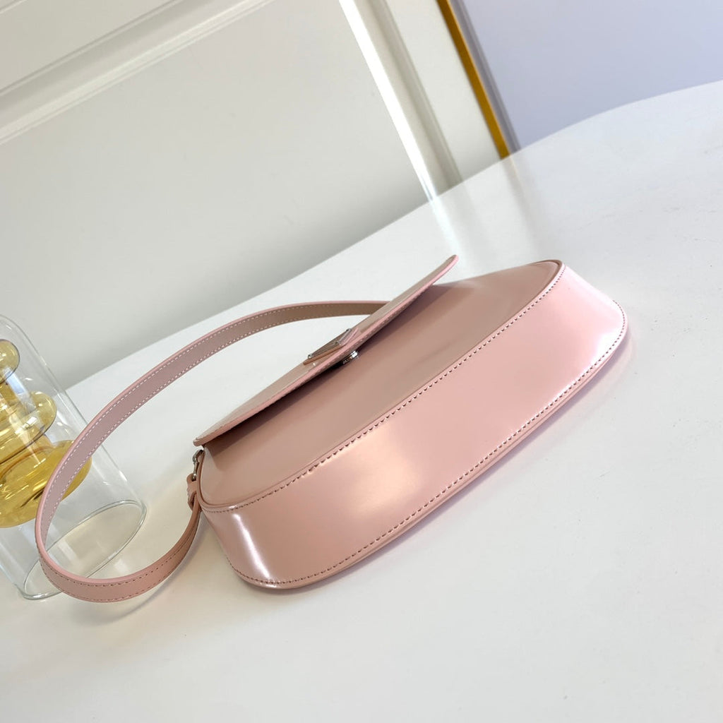 Prada Milano Flap Bag Brushed Leather 23cm - Griserik