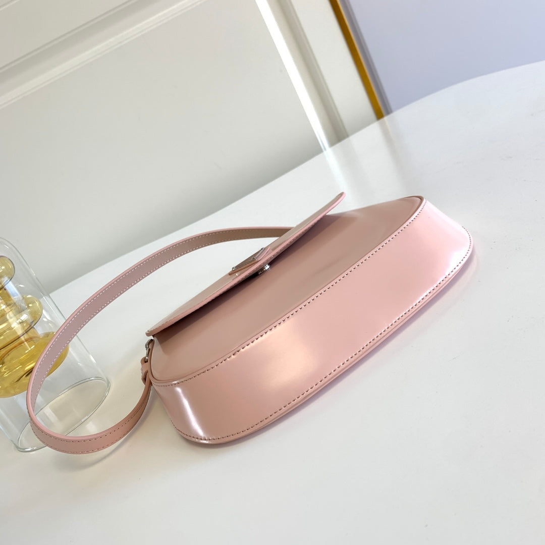 Prada Milano Flap Bag Brushed Leather 23cm - Griserik