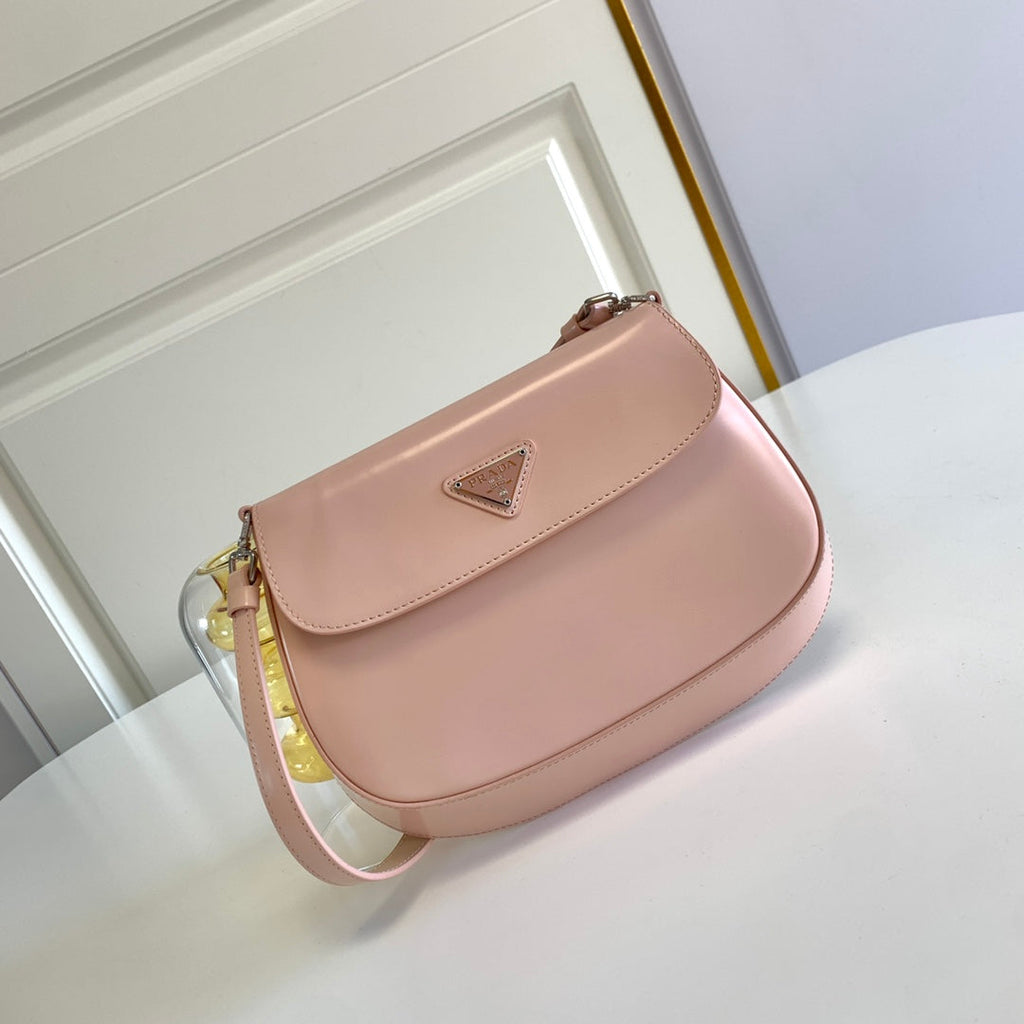 Prada Milano Flap Bag Brushed Leather 23cm - Griserik