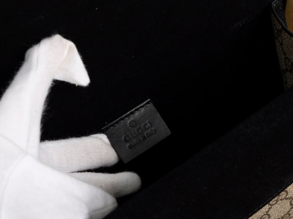 Gucci GG Dionysus Canvas Shoulder Bag - Griserik