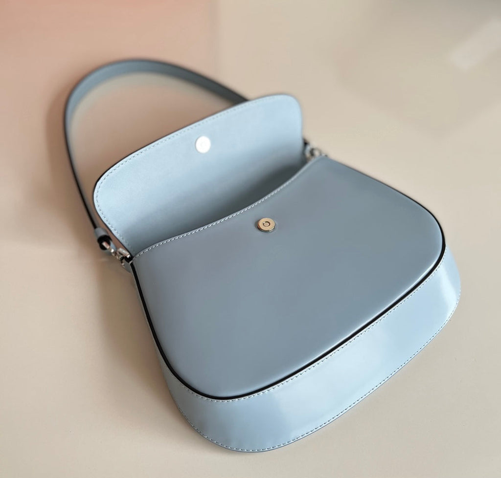 Prada Milano Flap Bag Brushed Leather 23cm - Griserik