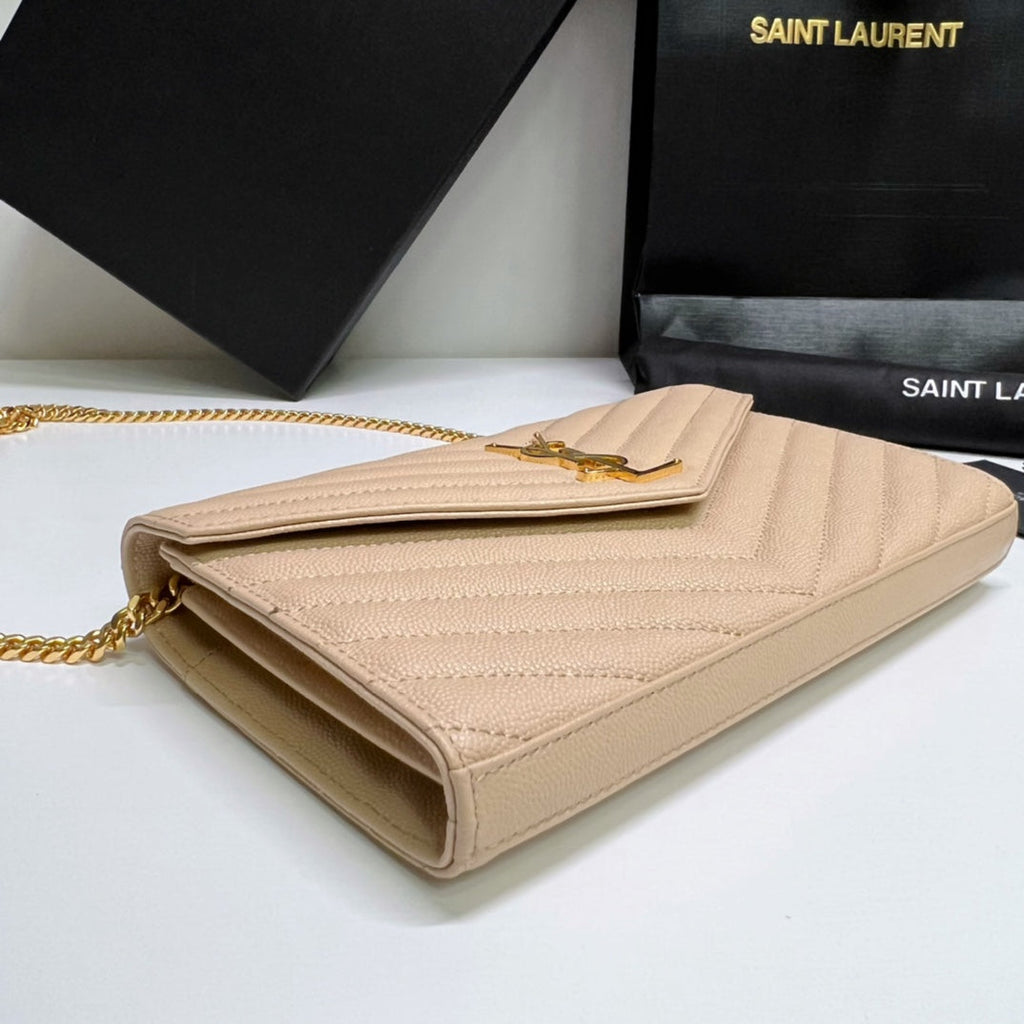 Ysl Saint Laurent Woc Cassandre Wallet on Chain - Griserik
