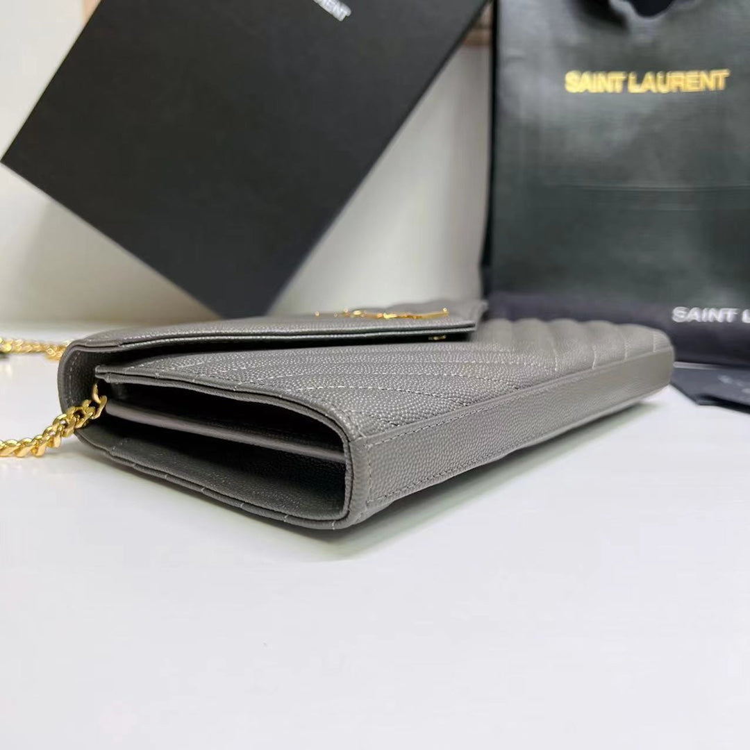 Ysl Saint Laurent Woc Cassandre Wallet on Chain - Griserik