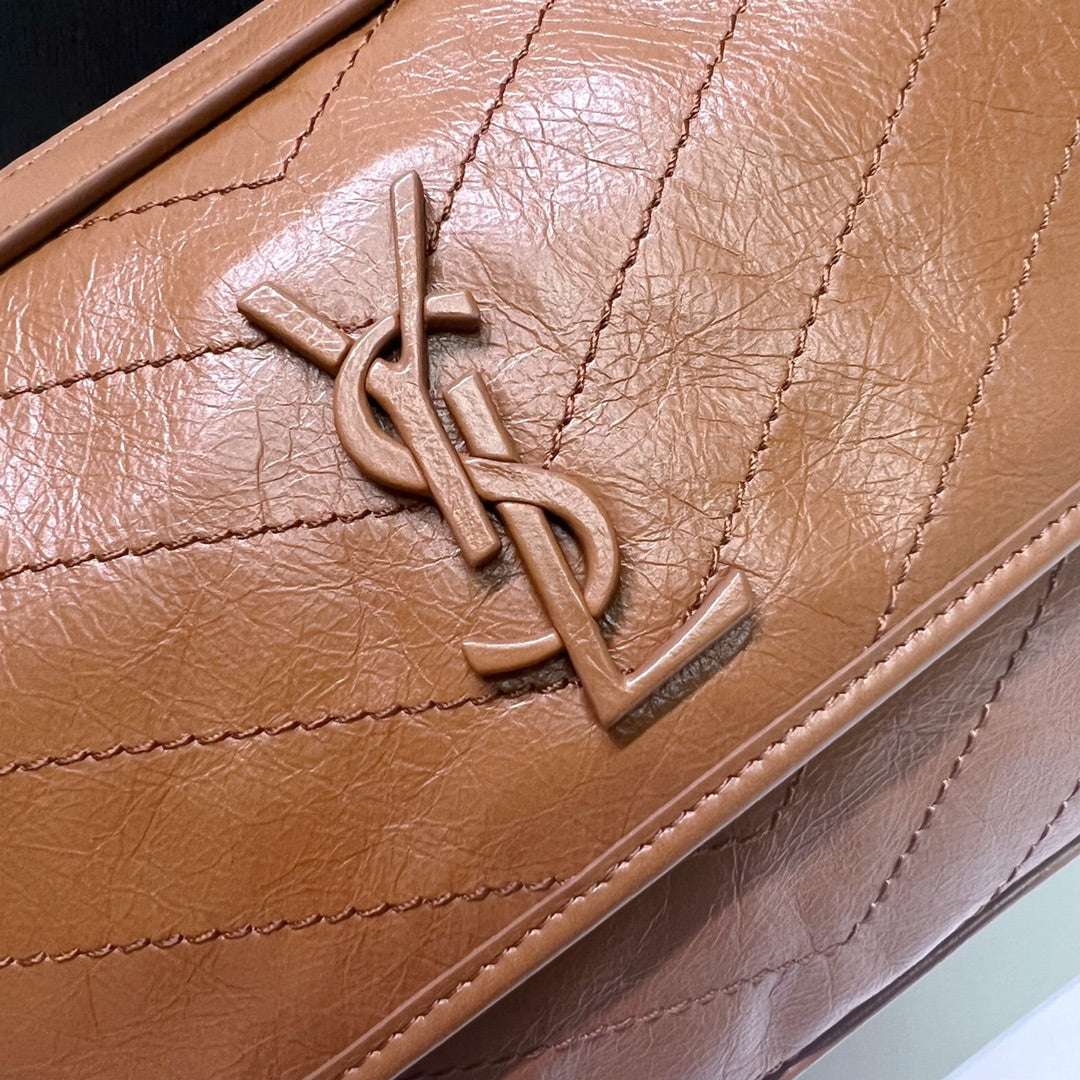 Ysl Saint Laurent Niki Bag Vintage Leather 28 - Griserik