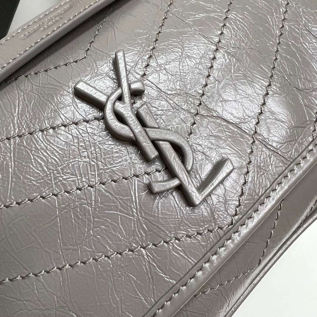 Ysl Saint Laurent Niki Bag Vintage Leather 21 - Griserik