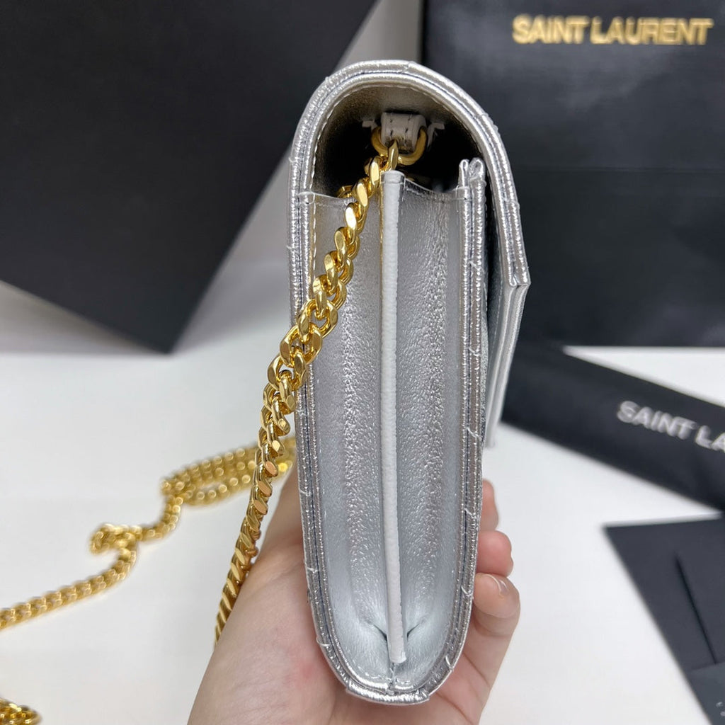 Ysl Saint Laurent Woc Cassandre Wallet on Chain - Griserik