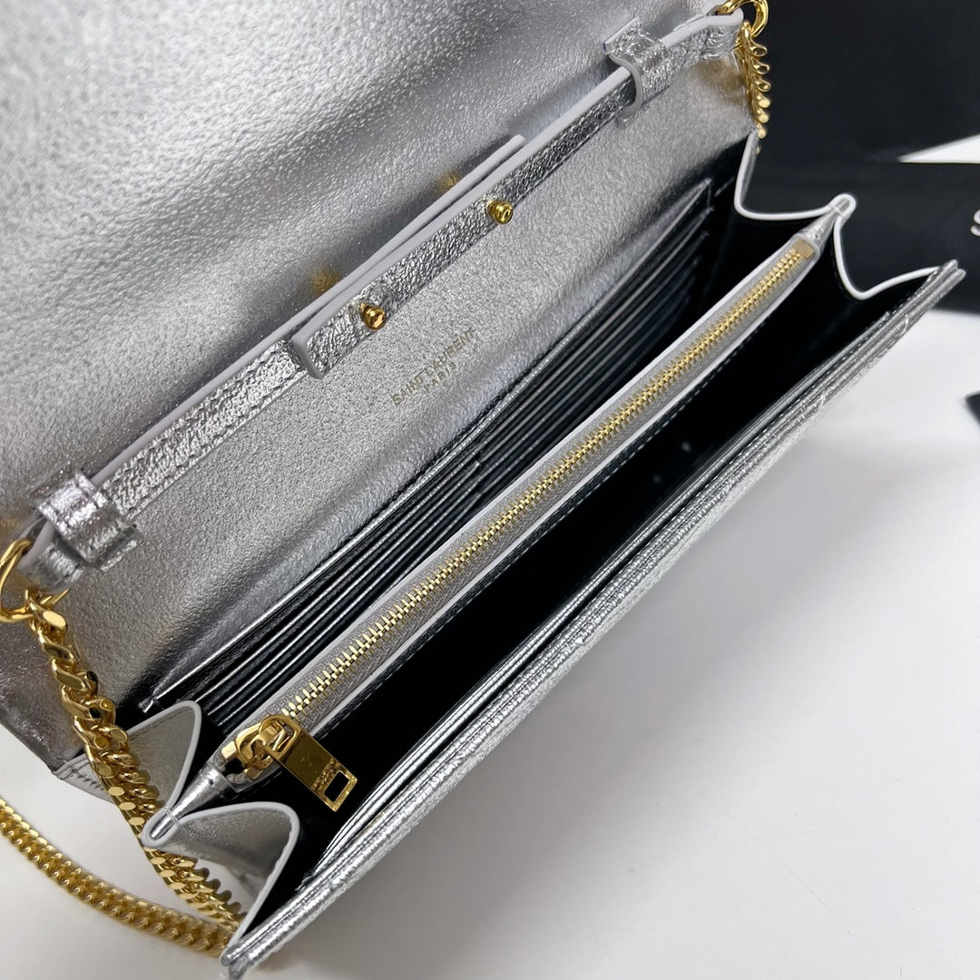Ysl Saint Laurent Woc Cassandre Wallet on Chain - Griserik