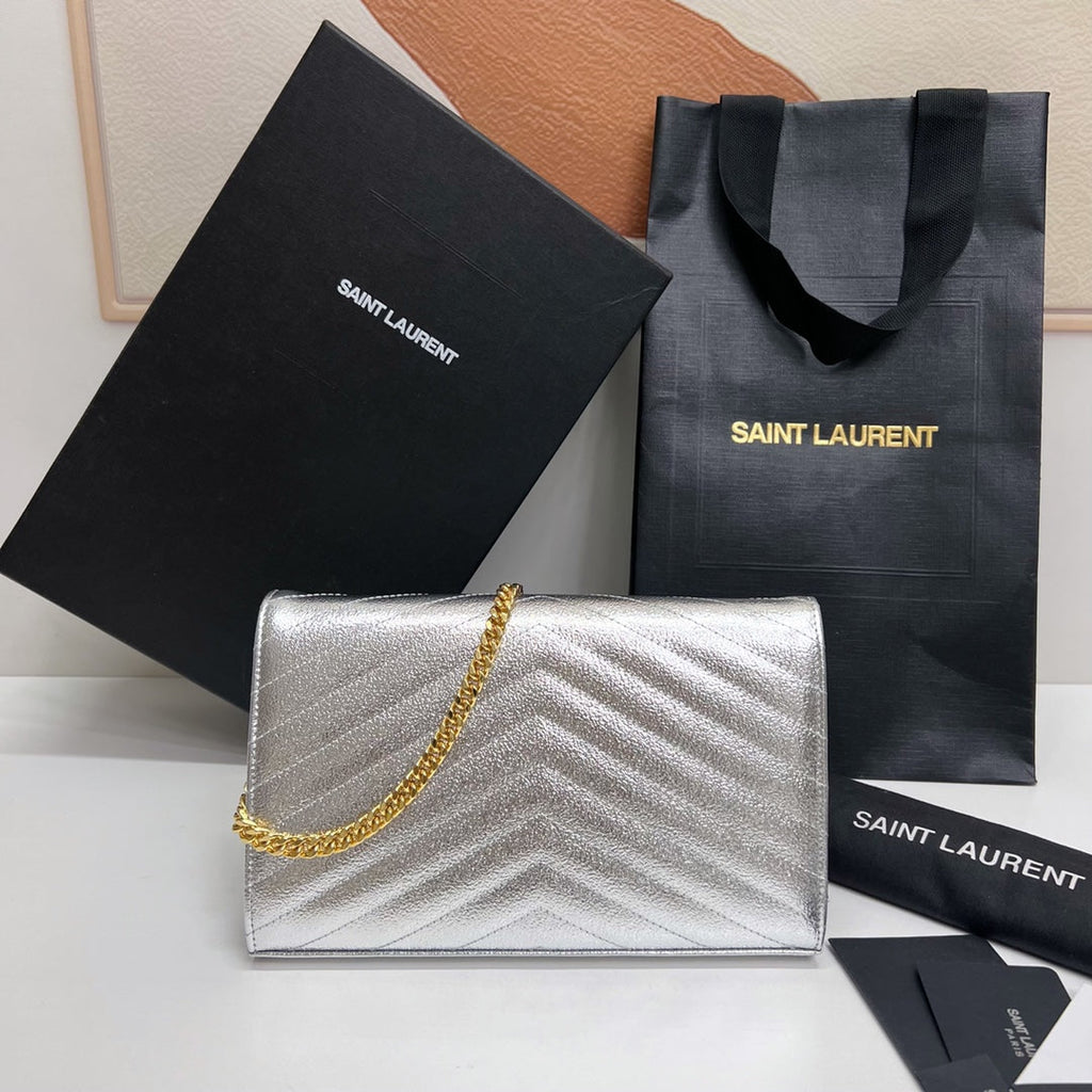 Ysl Saint Laurent Woc Cassandre Wallet on Chain - Griserik