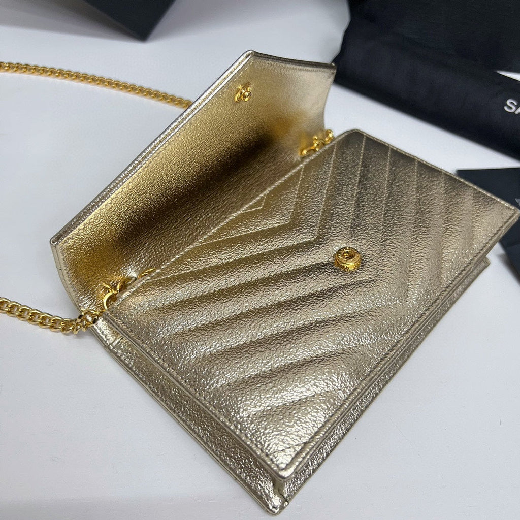 Ysl Saint Laurent Woc Cassandre Wallet on Chain - Griserik