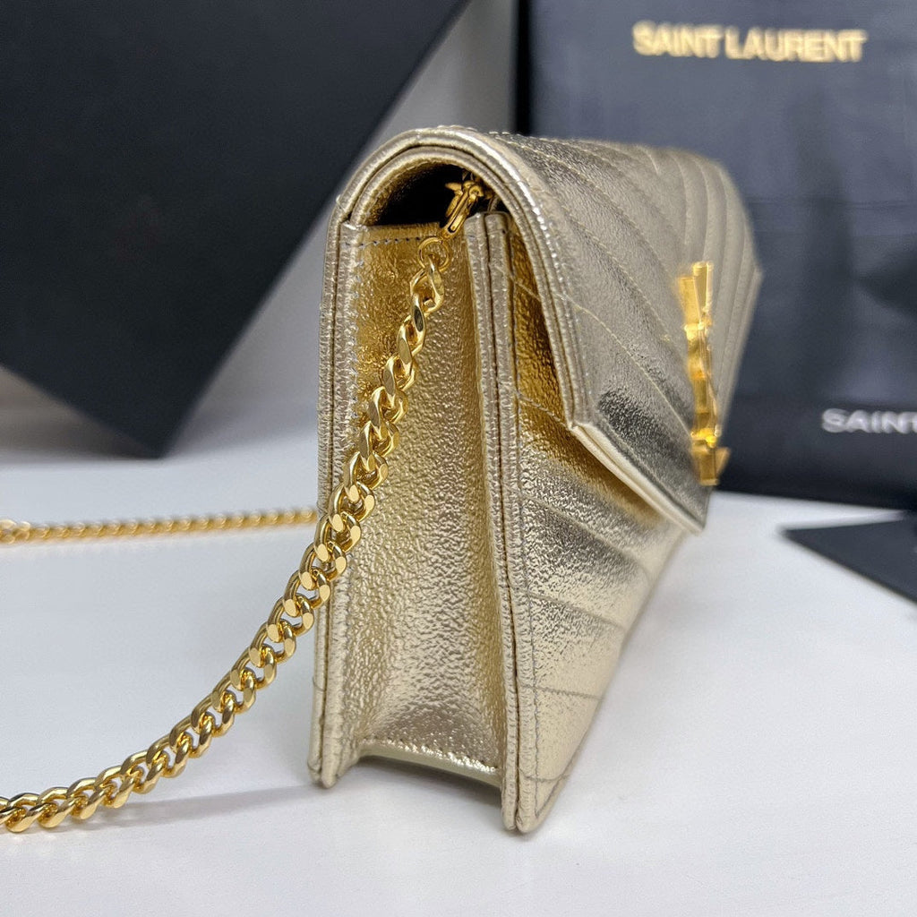 Ysl Saint Laurent Woc Cassandre Wallet on Chain - Griserik