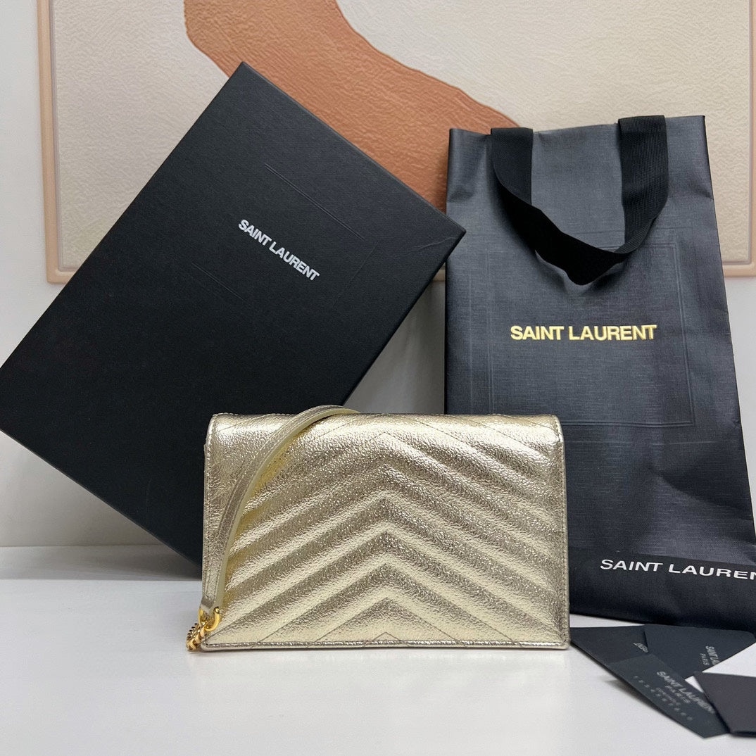 Ysl Saint Laurent Woc Cassandre Wallet on Chain - Griserik