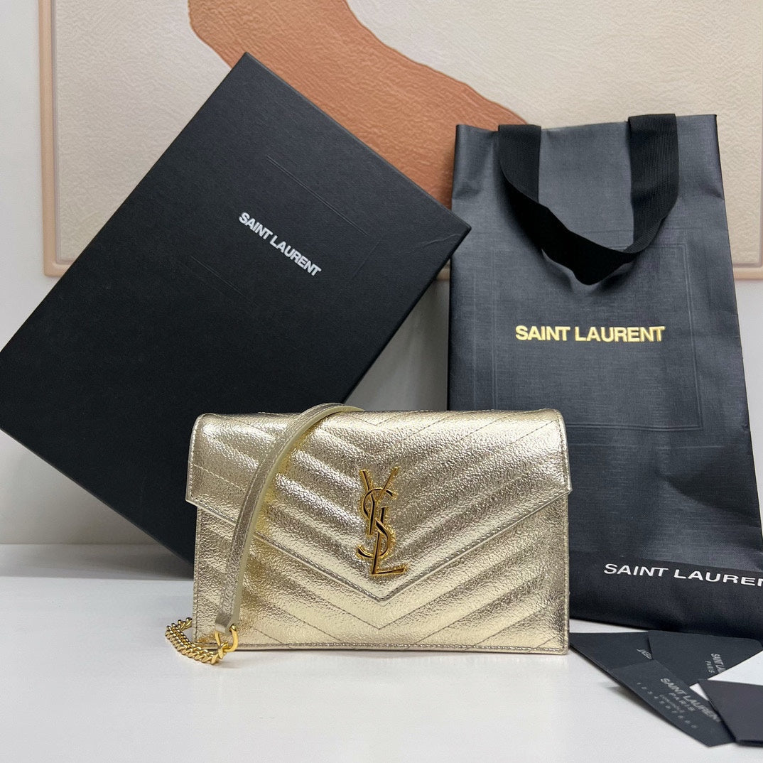 Ysl Saint Laurent Woc Cassandre Wallet on Chain - Griserik