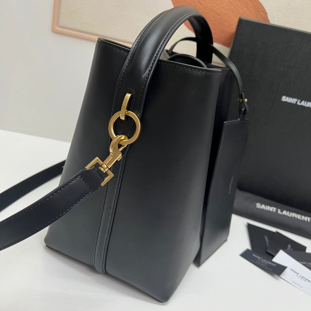 Ysl Saint Laurent LE 37 Bucket Bag - Griserik