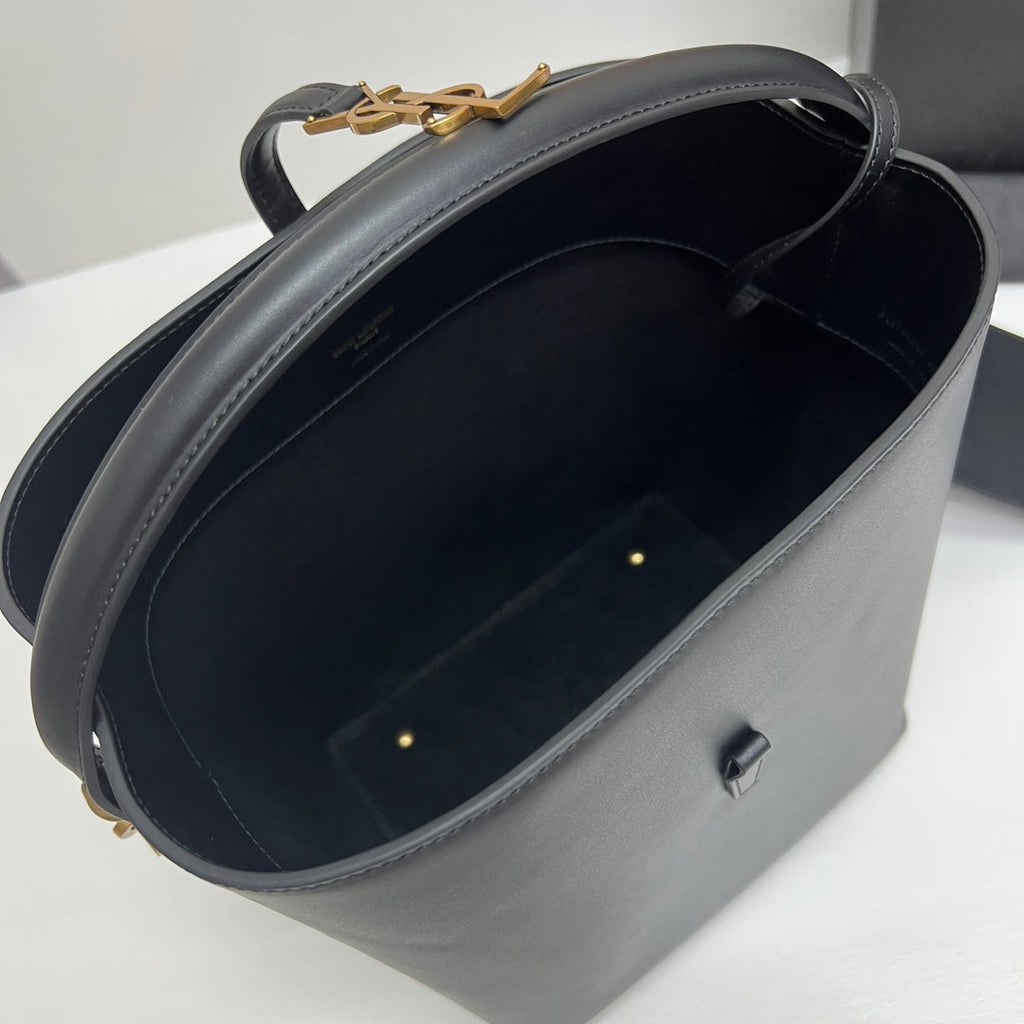 Ysl Saint Laurent LE 37 Bucket Bag - Griserik