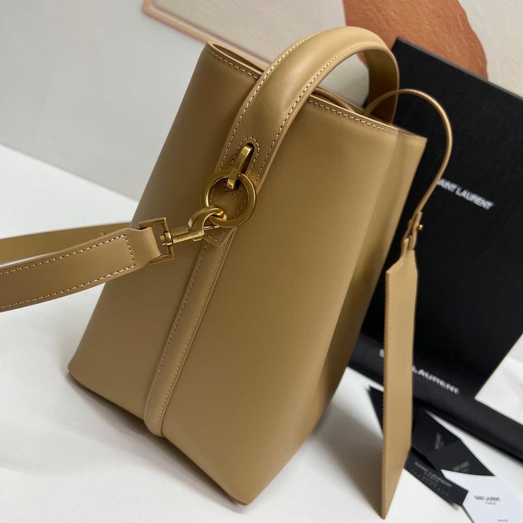 Ysl Saint Laurent LE 37 Bucket Bag - Griserik