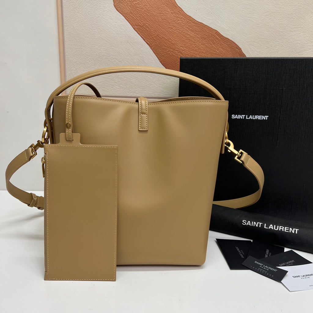 Ysl Saint Laurent LE 37 Bucket Bag - Griserik