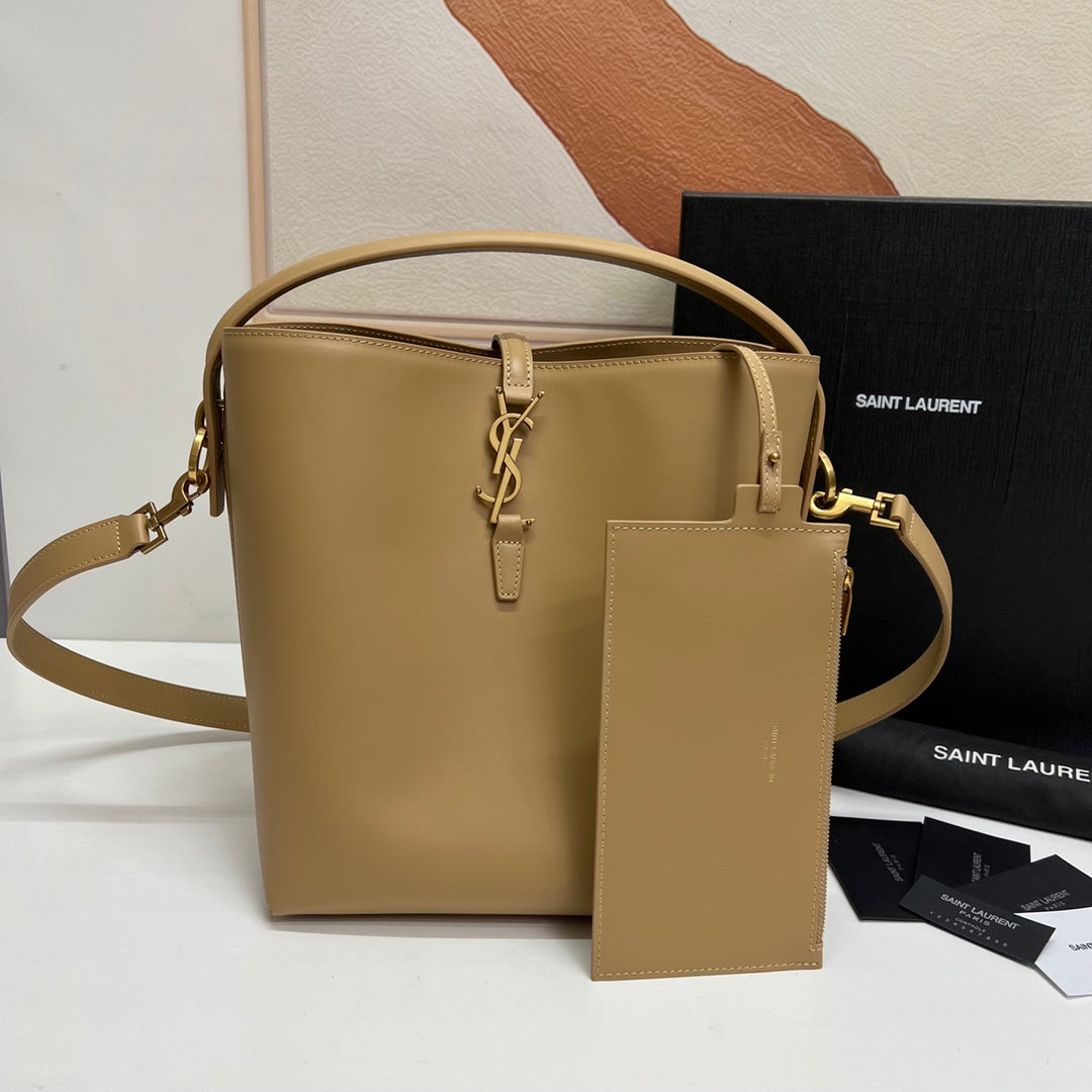 Ysl Saint Laurent LE 37 Bucket Bag - Griserik