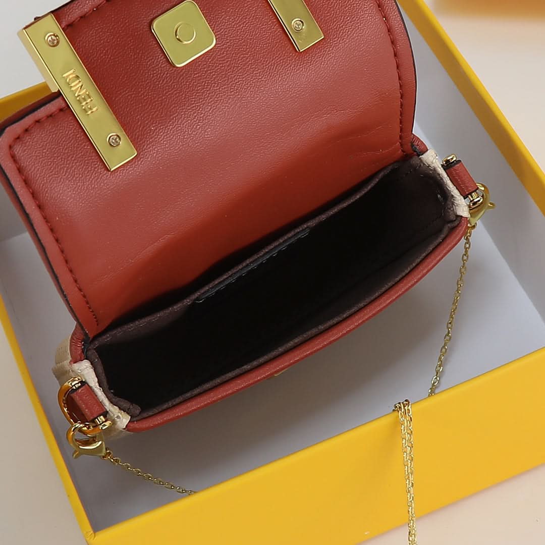 Fendi Baguette Nano Bag 11cm - Griserik