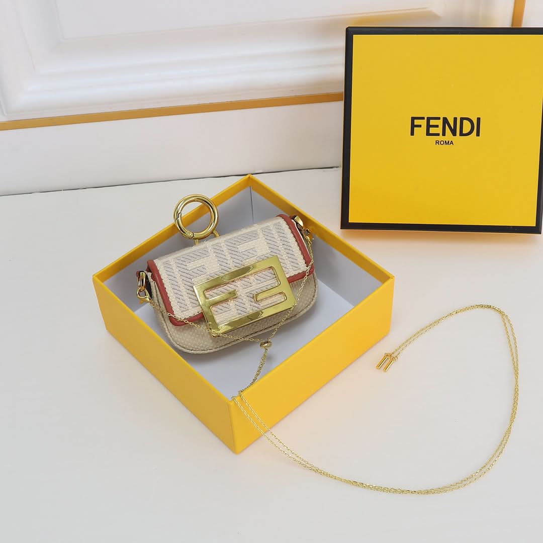 Fendi Baguette Nano Bag 11cm - Griserik