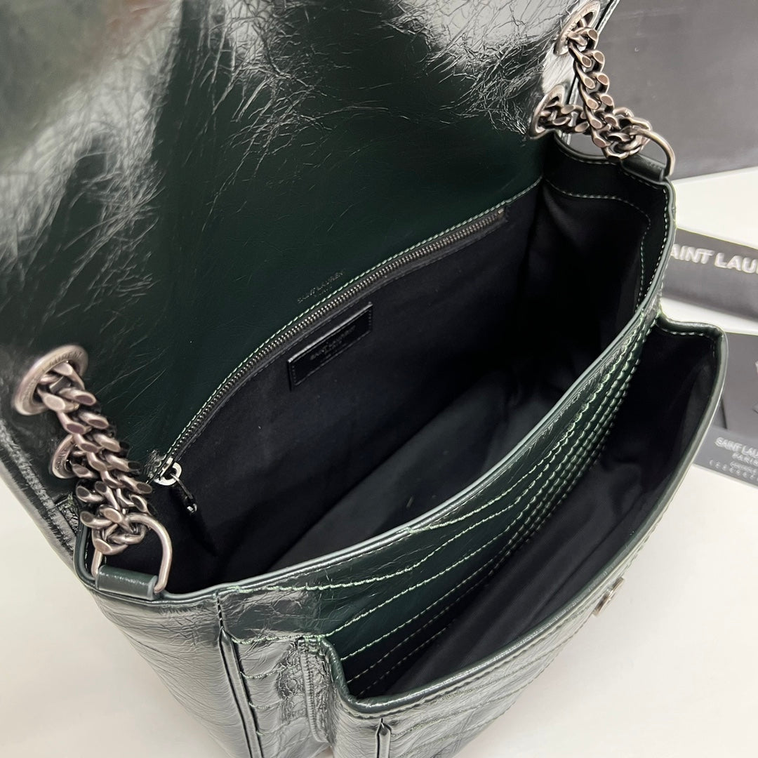 Ysl Saint Laurent Niki Bag Vintage Leather 28 - Griserik