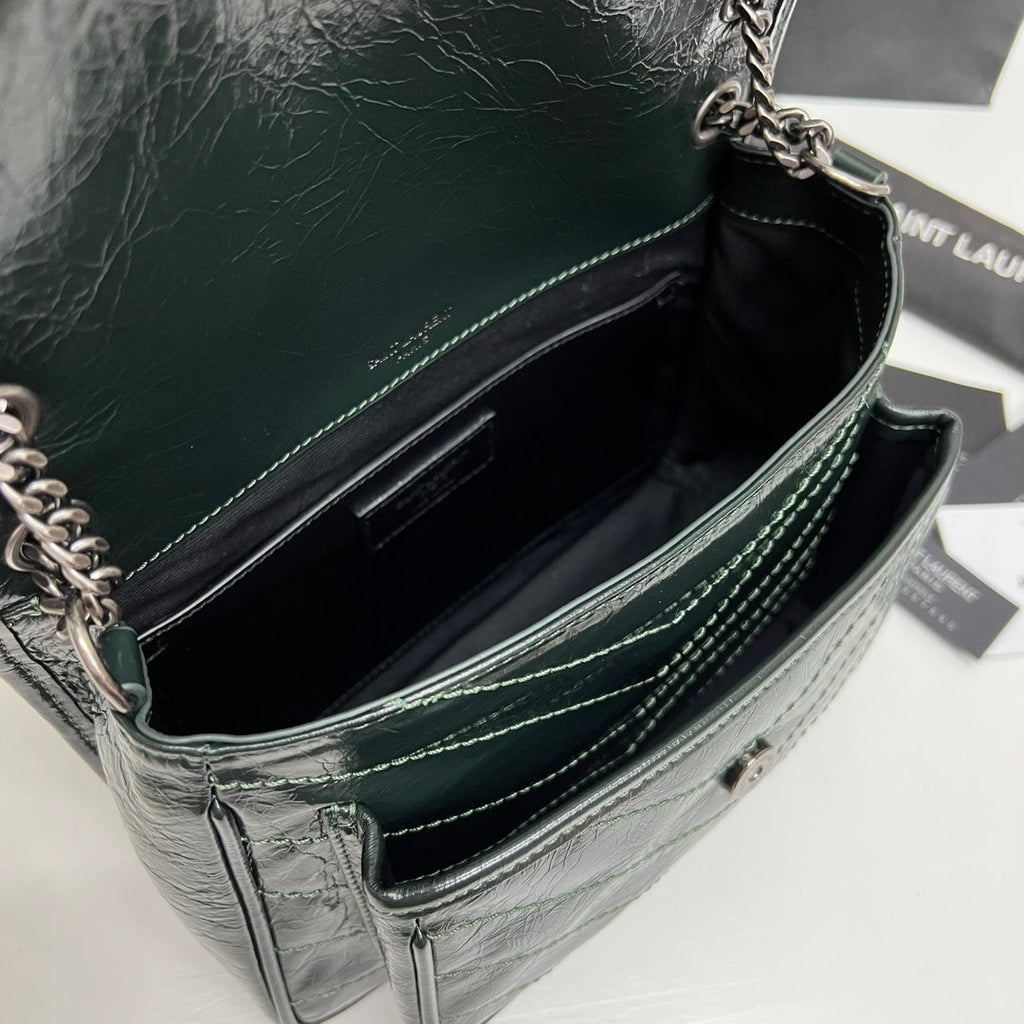 Ysl Saint Laurent Niki Bag Vintage Leather 21 - Griserik