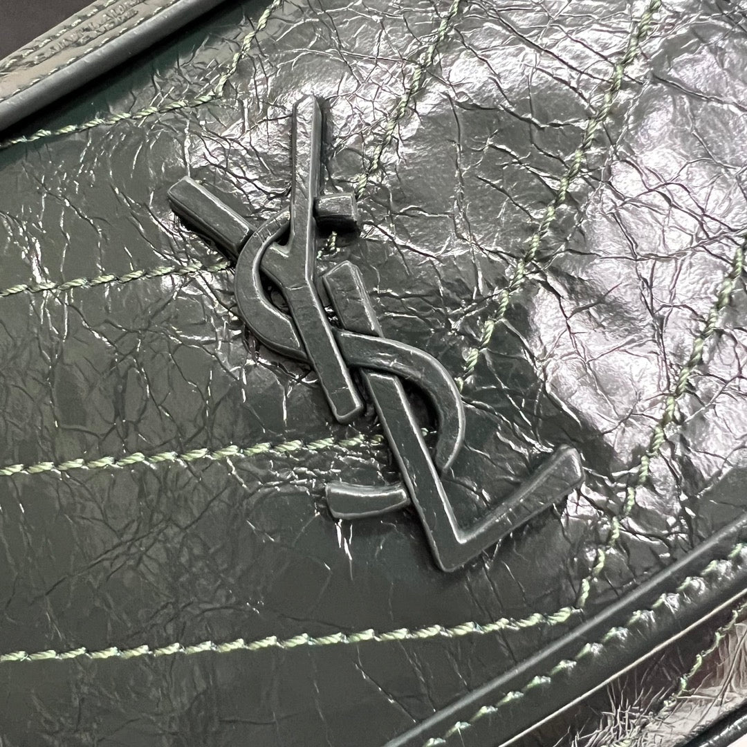 Ysl Saint Laurent Niki Bag Vintage Leather 21 - Griserik