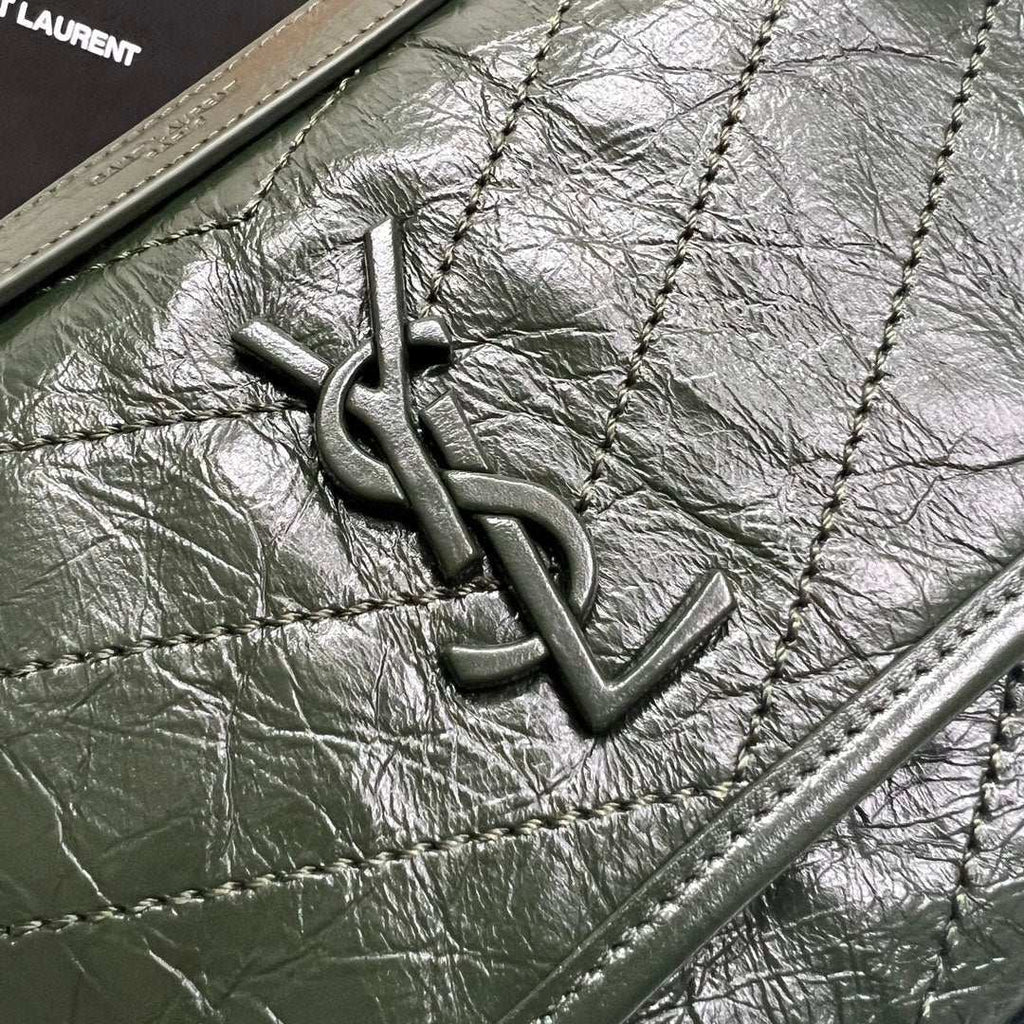 Ysl Saint Laurent Niki Bag Vintage Leather 21 - Griserik