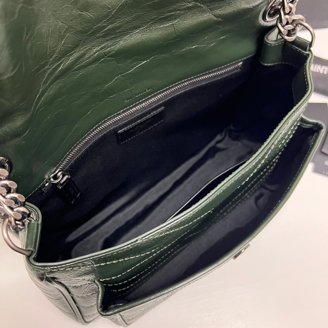 Ysl Saint Laurent Niki Bag Vintage Leather 28 - Griserik