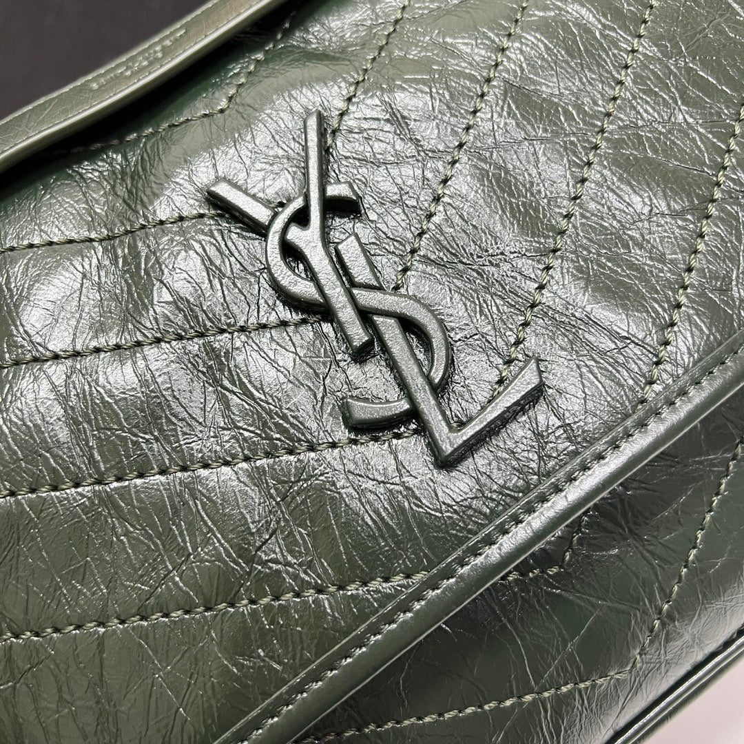 Ysl Saint Laurent Niki Bag Vintage Leather 28 - Griserik