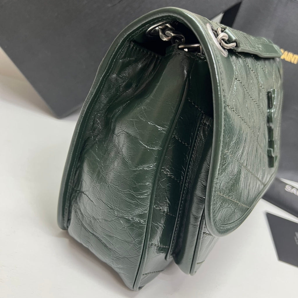Ysl Saint Laurent Niki Bag Vintage Leather 28 - Griserik