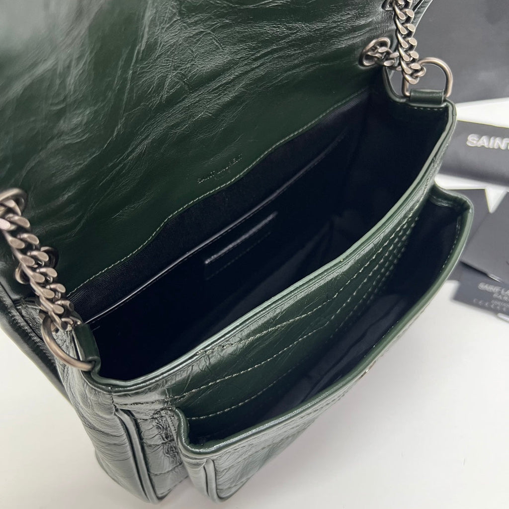 Ysl Saint Laurent Niki Bag Vintage Leather 21 - Griserik