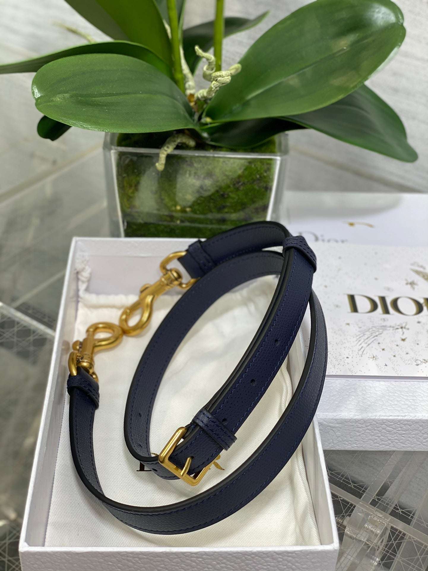 Dior Mini Saddle Bag - Griserik