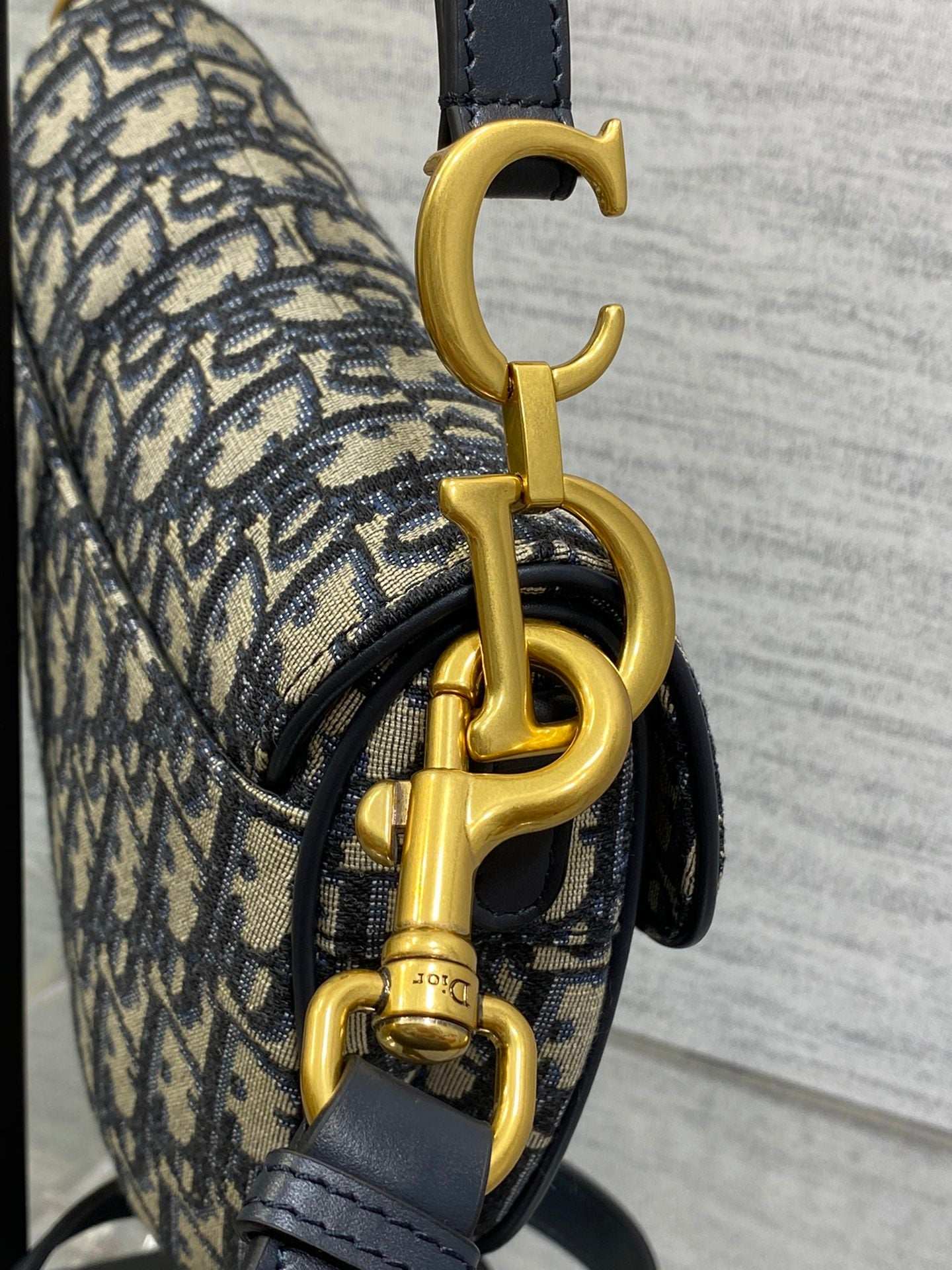 Dior Mini Saddle Bag - Griserik