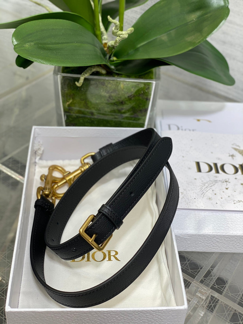 Dior Mini Saddle Bag - Griserik