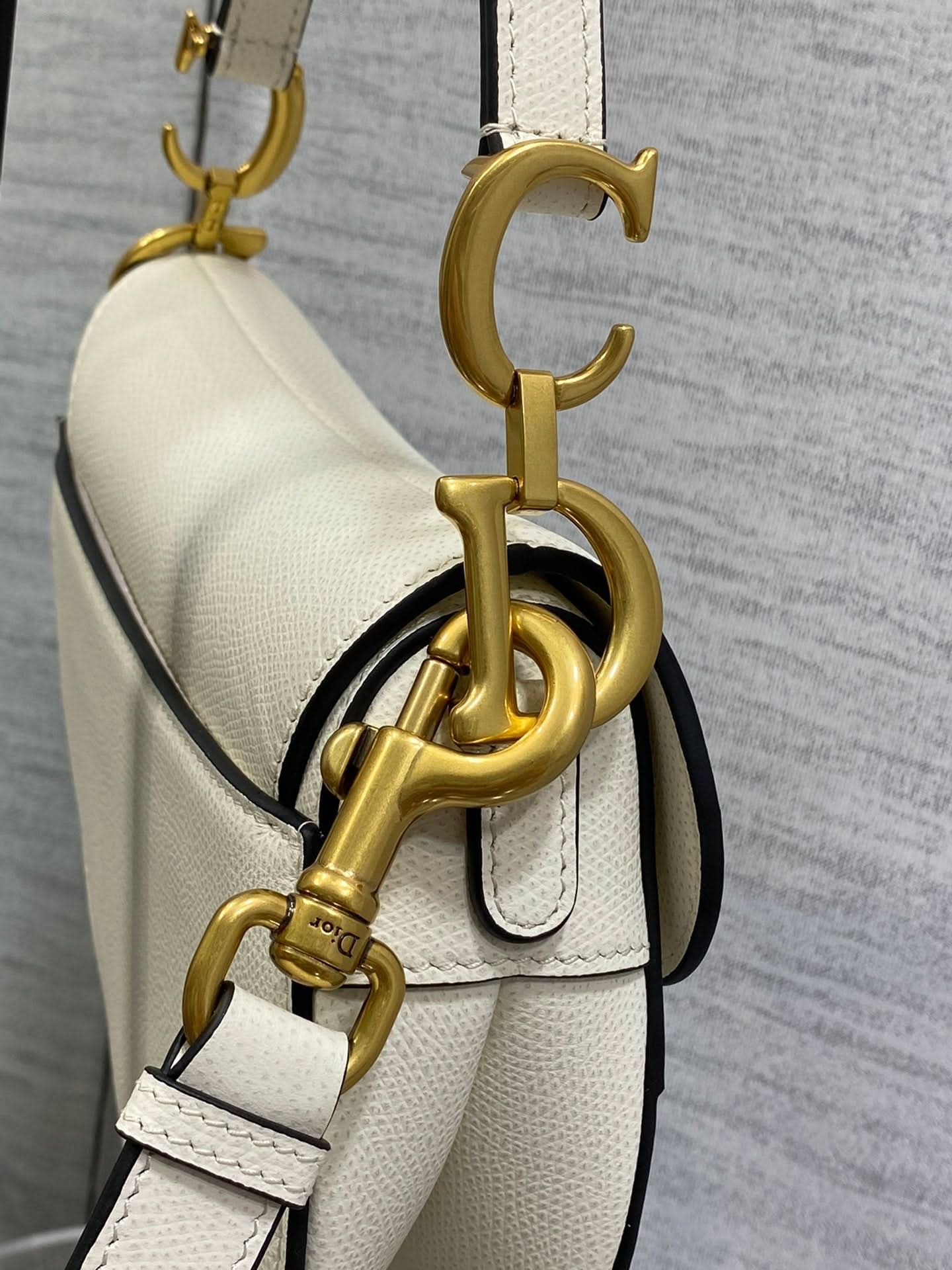 Dior Mini Saddle Bag - Griserik