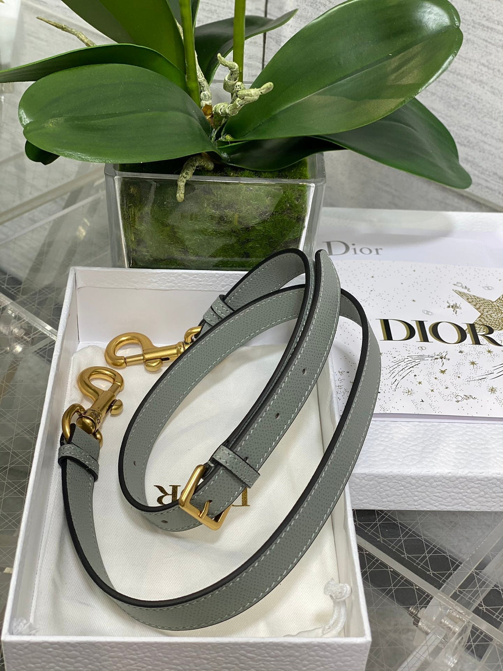 Dior Mini Saddle Bag - Griserik