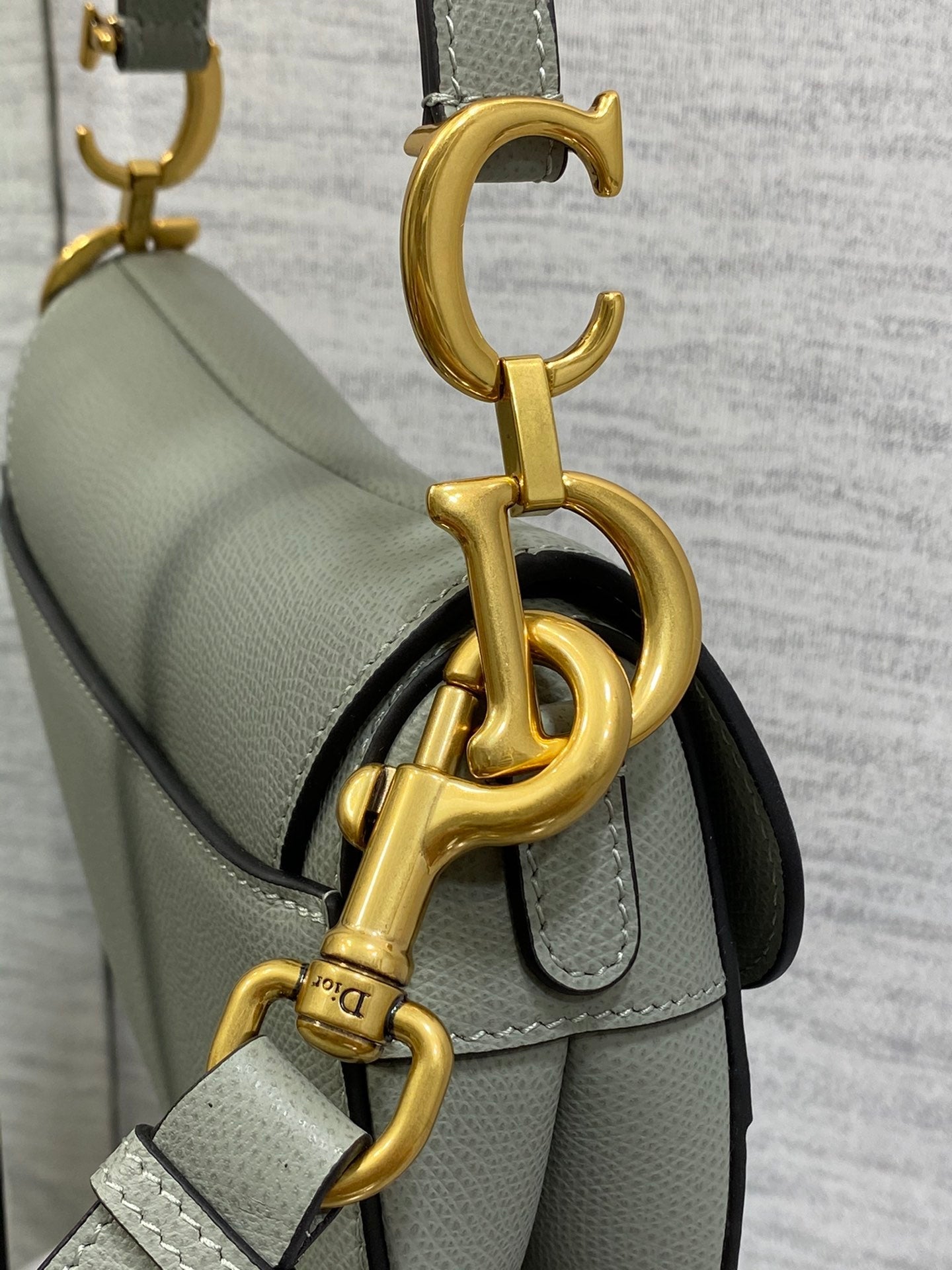 Dior Mini Saddle Bag - Griserik