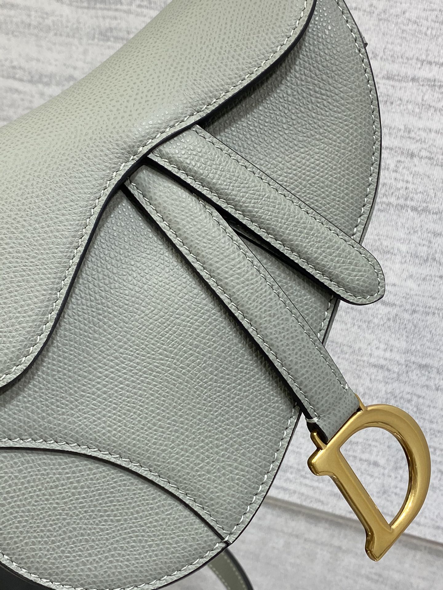 Dior Mini Saddle Bag - Griserik