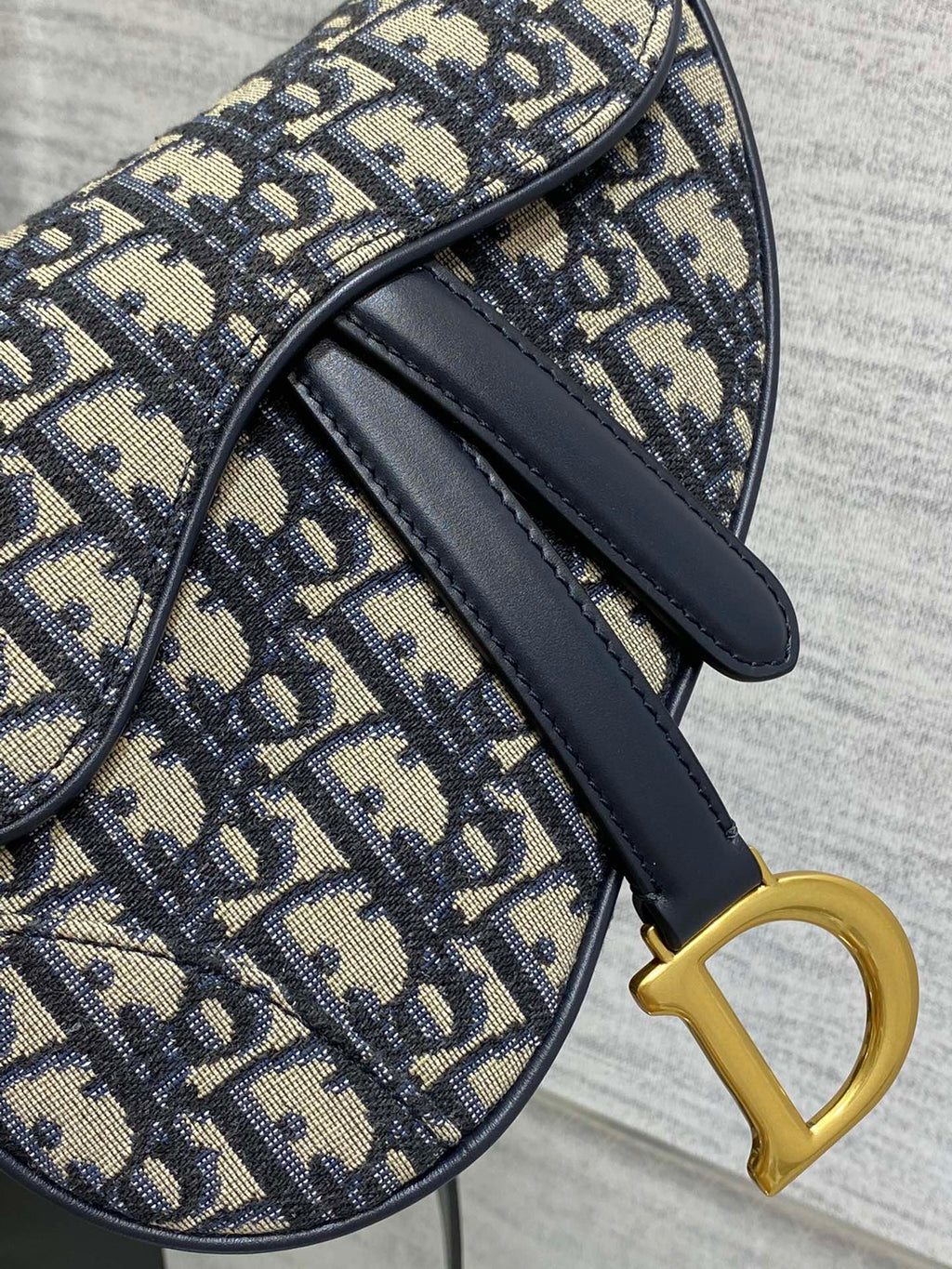 Dior Mini Saddle Bag - Griserik