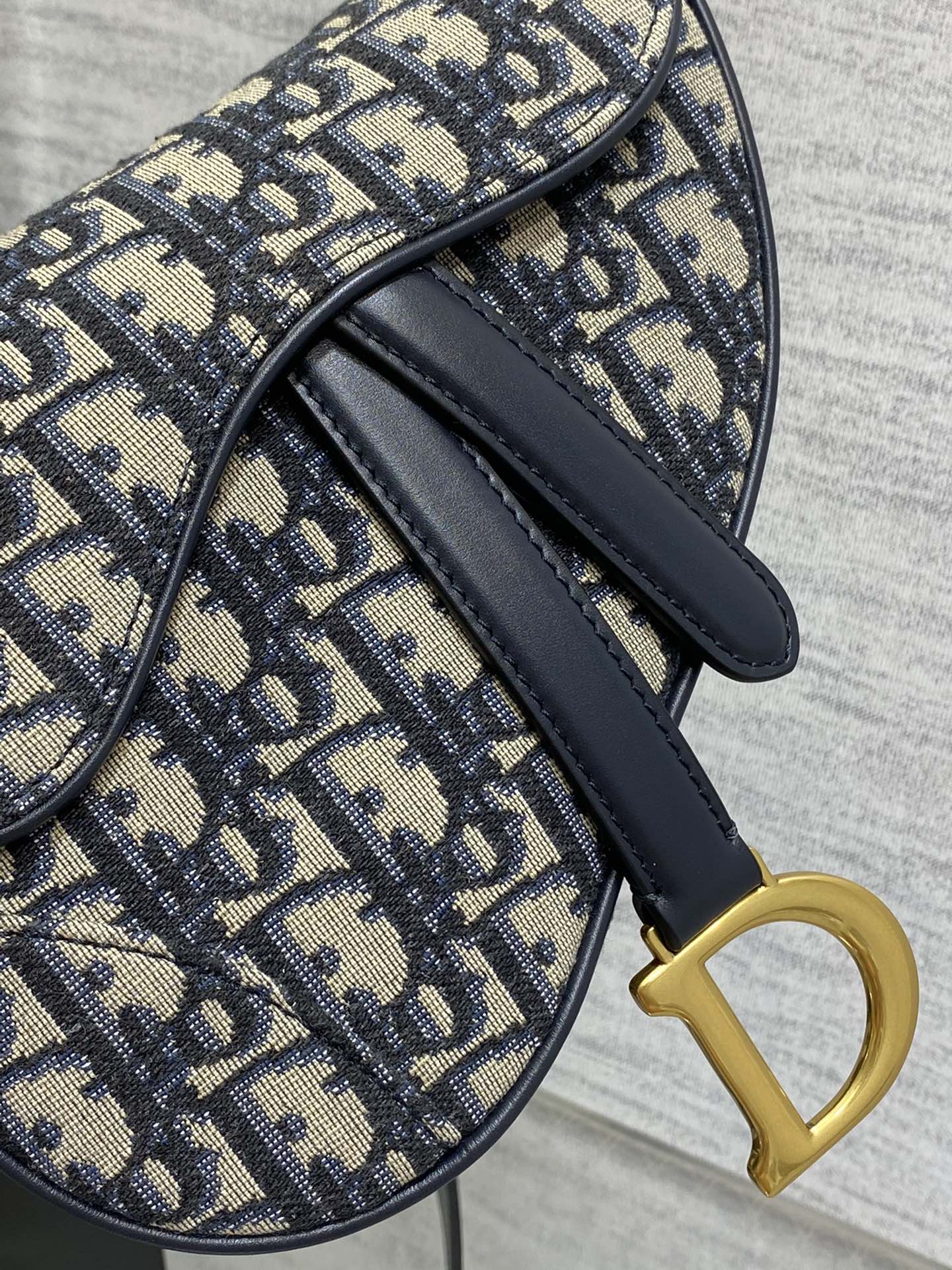 Dior Mini Saddle Bag - Griserik