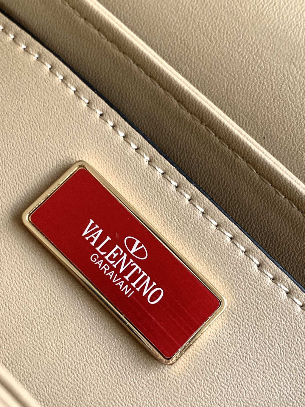 Valentino Garavani VSLING Small Leather Top Handle Bag - Griserik
