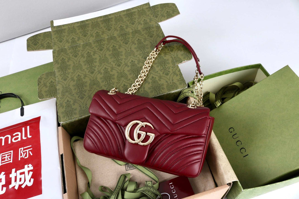 Gucci GG Marmont Shoulder Bag - Griserik