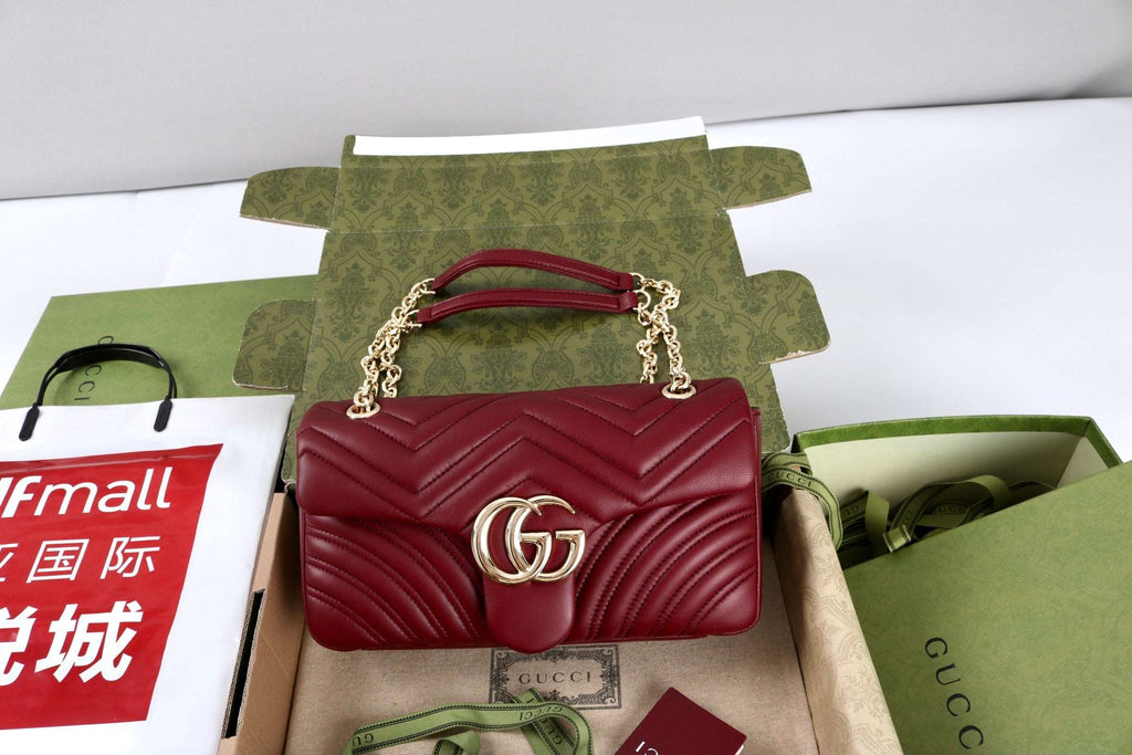 Gucci GG Marmont Shoulder Bag - Griserik