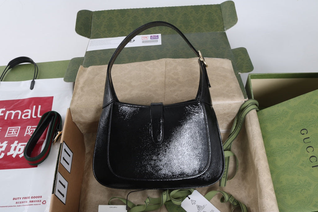 Gucci Jackie 1961 medium bag black - Griserik