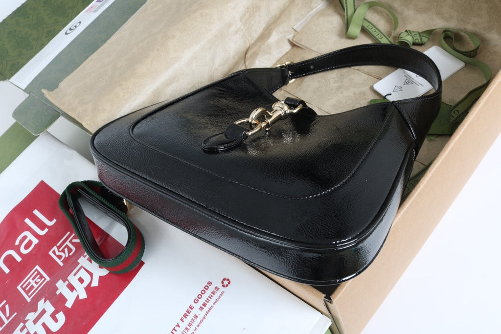 Gucci Jackie 1961 medium bag black - Griserik
