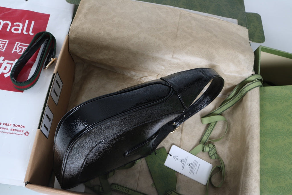 Gucci Jackie 1961 medium bag black - Griserik