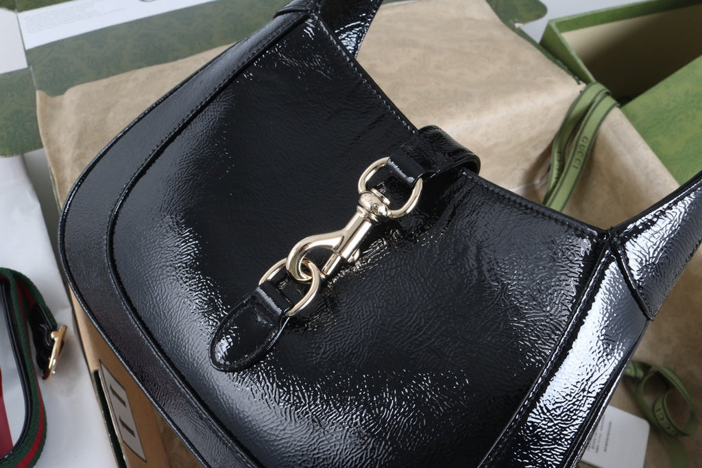 Gucci Jackie 1961 medium bag black - Griserik