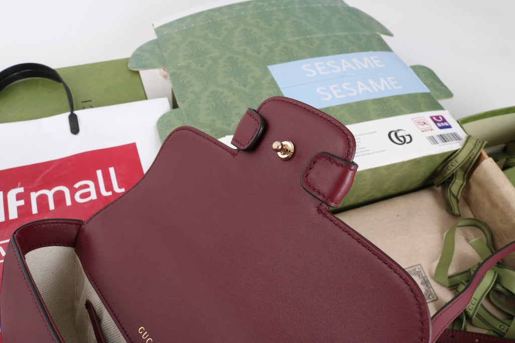 Gucci GG 1955 Horsebit Shoulder Bag - Griserik