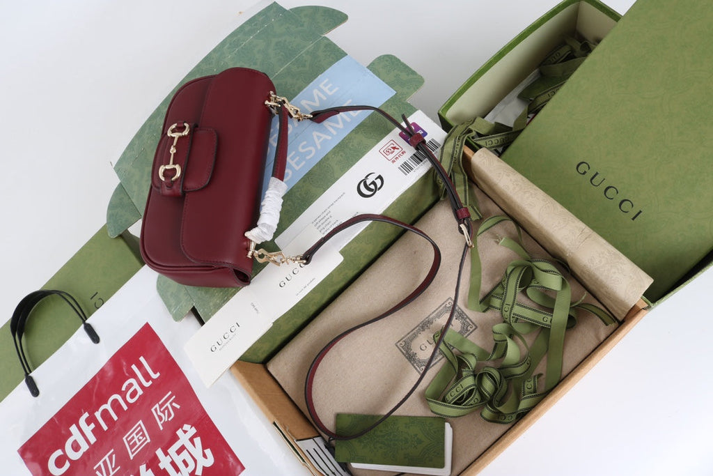 Gucci GG 1955 Horsebit Shoulder Bag - Griserik